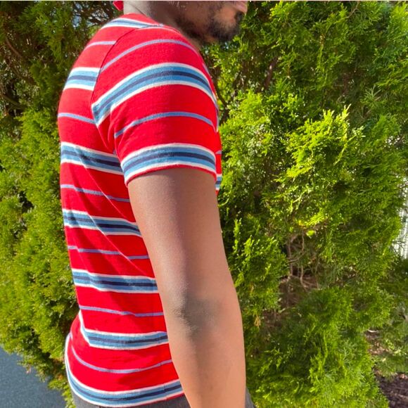 Selected Homme Men's multi T-shirt - Picture 4 of 4